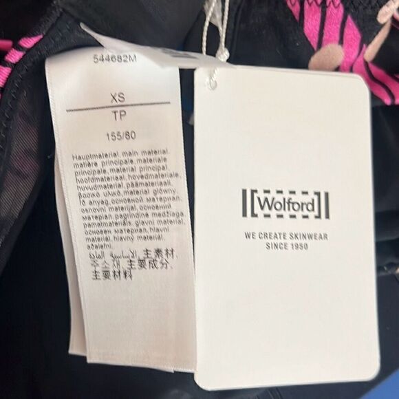 NWT Wolford Hanna Sports Bra Top XS Multi Pink Black - Picture 14 of 16